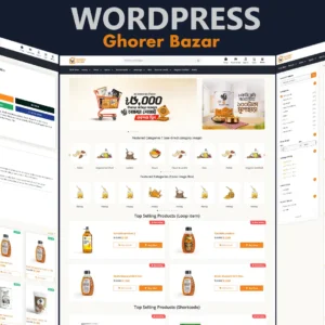 Ghorer Bazar website template